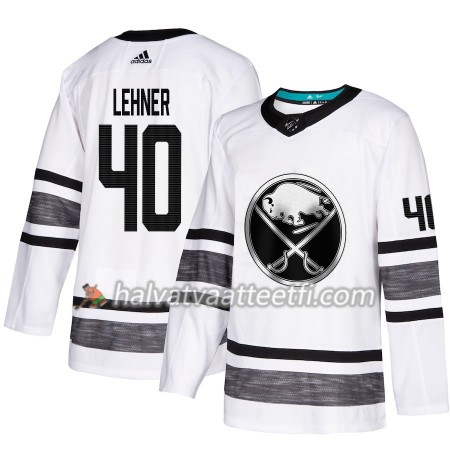 Miesten NHL Buffalo Sabres Pelipaita Robin Lehner 40 2019 All-Star Adidas Valkoinen Authentic
